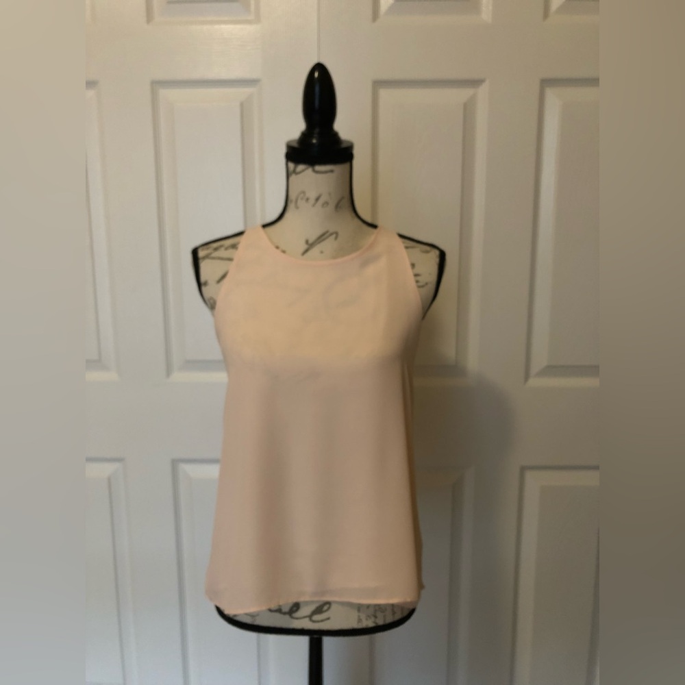 Flowy peach top